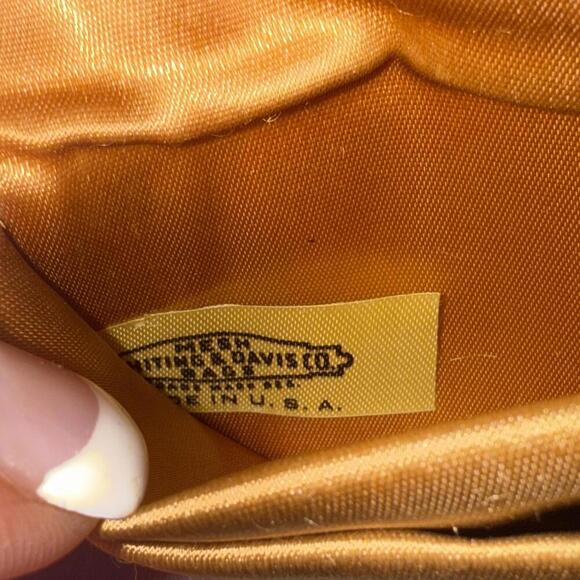 Vintage Whiting & Davis White Old Money Wedding Classy Metal Mesh Wallet Clutch - Picture 9 of 15